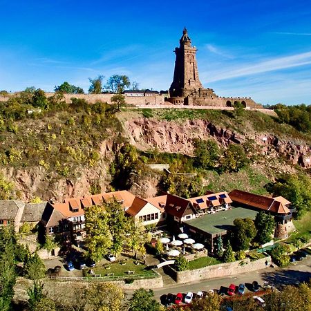 Burghof Kyffhaeuser Bad Frankenhausen Bagian luar foto