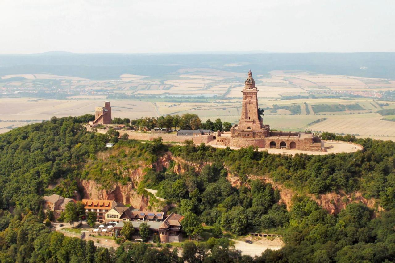 Burghof Kyffhaeuser Bad Frankenhausen Bagian luar foto
