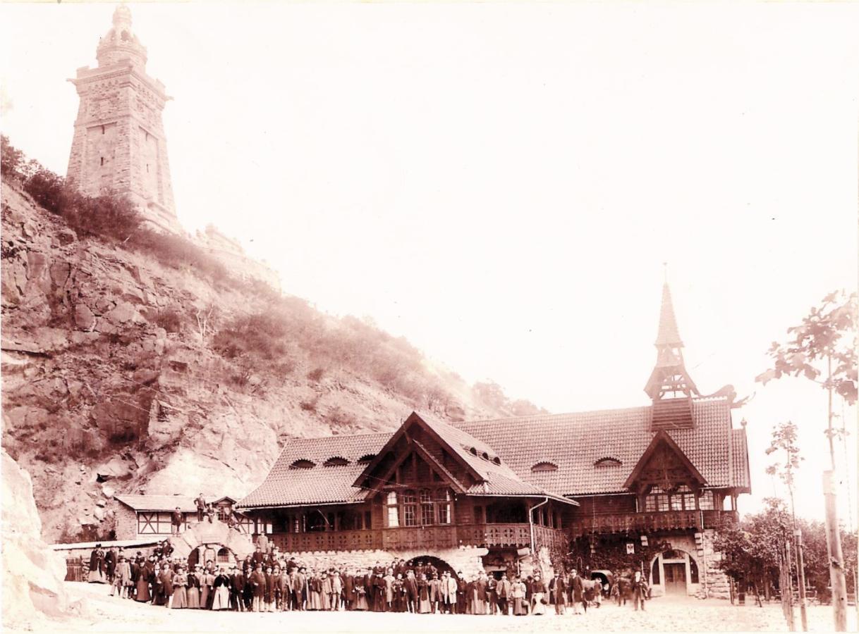 Burghof Kyffhaeuser Bad Frankenhausen Bagian luar foto