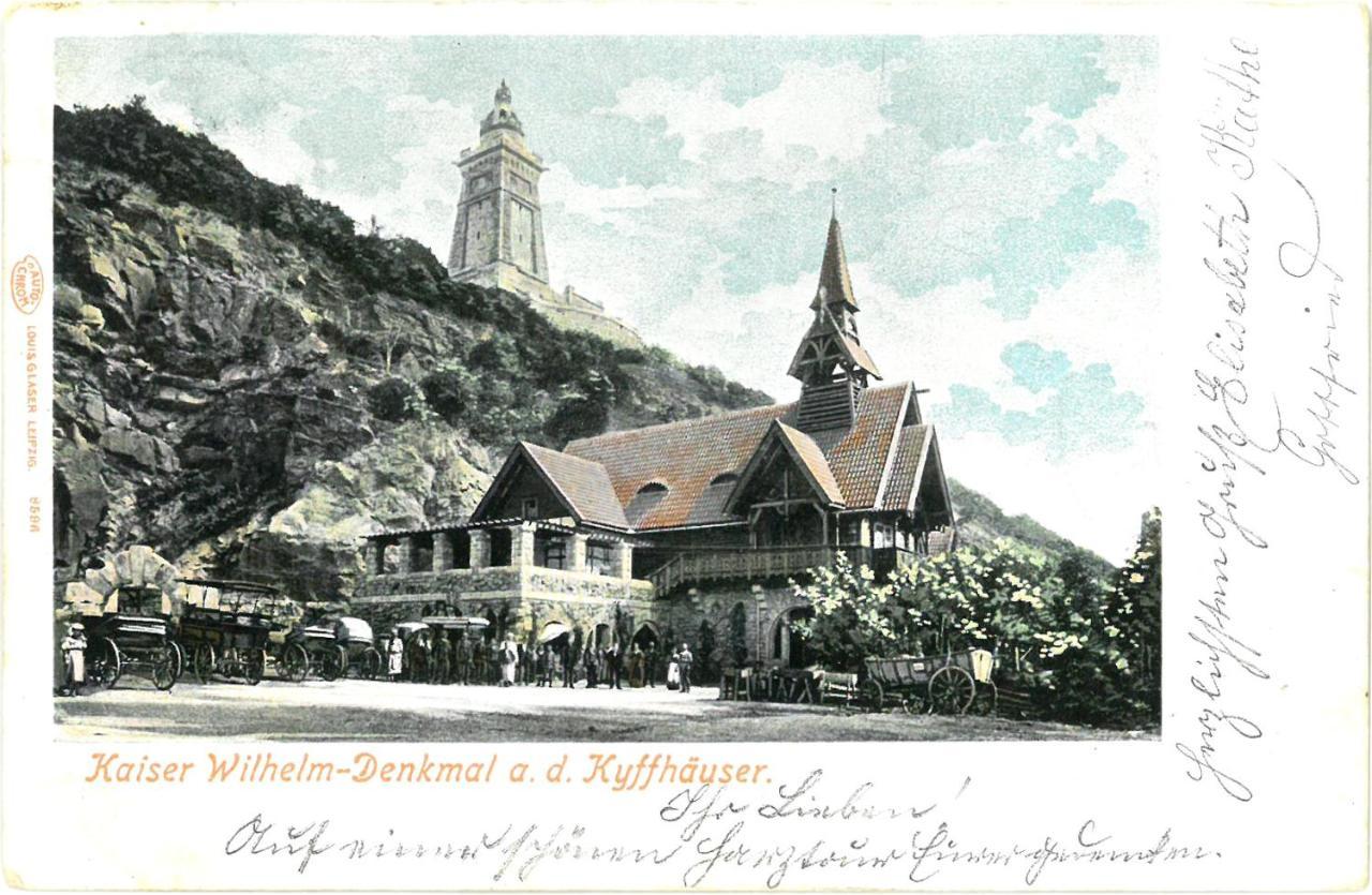 Burghof Kyffhaeuser Bad Frankenhausen Bagian luar foto