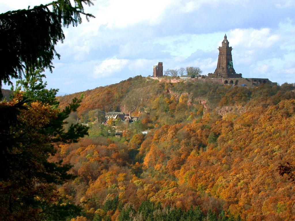 Burghof Kyffhaeuser Bad Frankenhausen Bagian luar foto