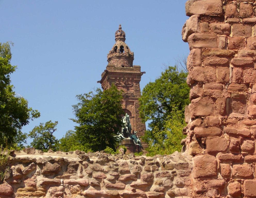 Burghof Kyffhaeuser Bad Frankenhausen Bagian luar foto