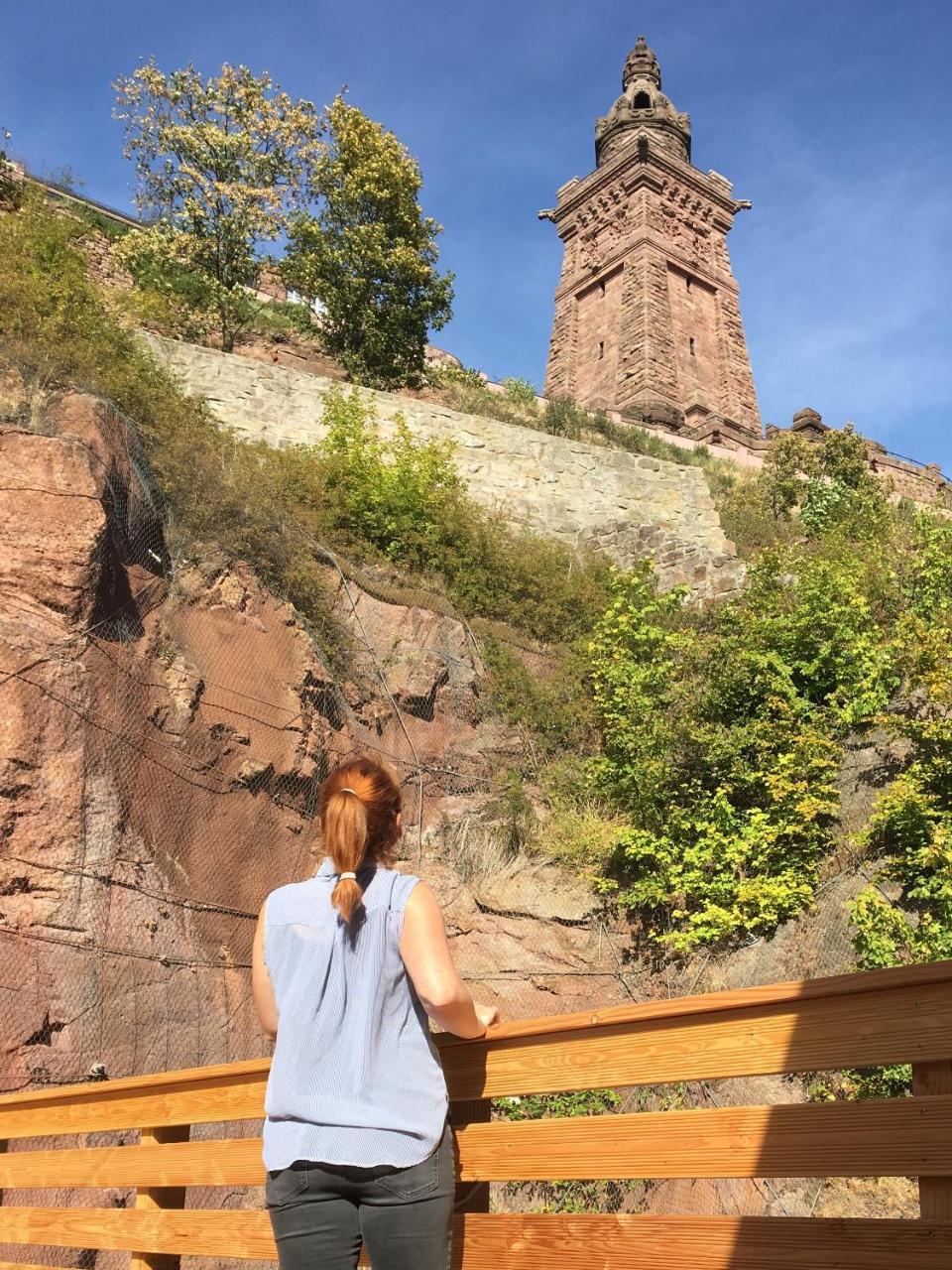 Burghof Kyffhaeuser Bad Frankenhausen Bagian luar foto